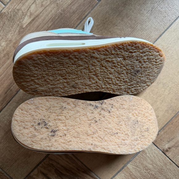 Nike Air Max 1 Hemp Crepe retro 2022 Aqua and Brown - Picture 5 of 5